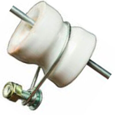 Steel Post Porcelain Reel Insulators x 500