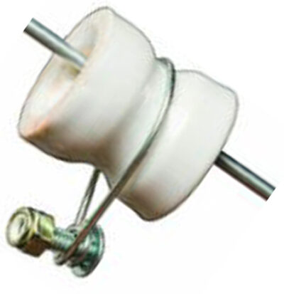 Steel Post Porcelain Reel Insulators x 500