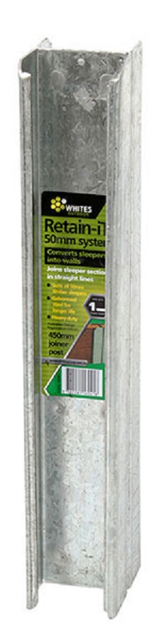 Joiner Post 450 x 50mm Retain-iT Whites Outdoor