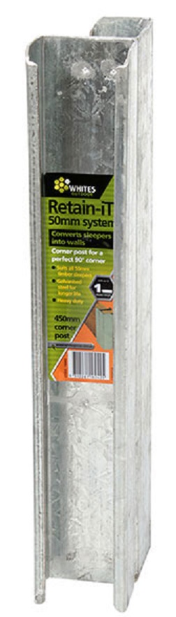 Whites Outdoor 450 x 50mm Retain-iT Corner Post
