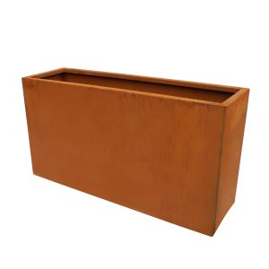 Oxy Shield Planter Cafe 75 x 23 x 40cm Rectangle Whites