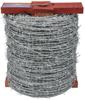 1.80mm x 500m Barbed Wire- High Tensile - Heavy Galvanised Australian Premium