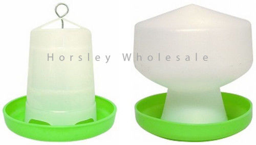 Poultry 1.5 Kg Feeder x 1 & 1.3 L Drinker x 1