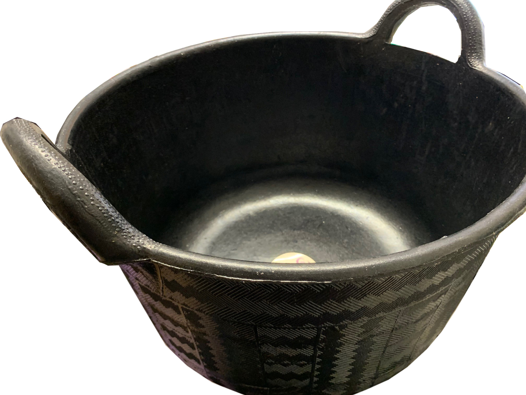 Feed Tub 37L Recycled Rubber x 1 - Image 2