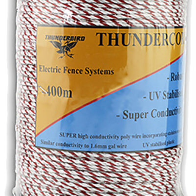Thundercord 400m | High Conductivity Fence Cord