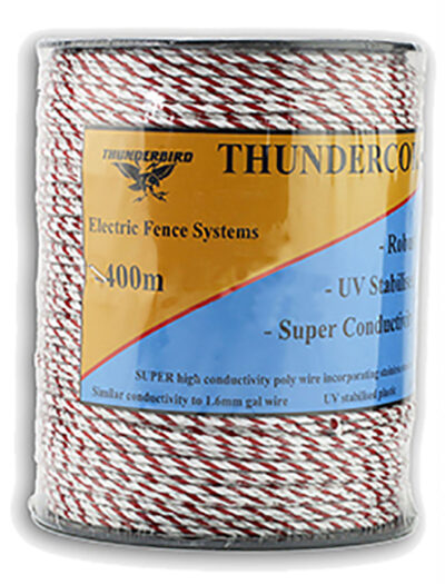 Thundercord 400m | High Conductivity Fence Cord