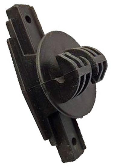 Wood Post Claw Insulators x 100 | UV Stabilised Fence Insulators