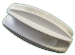 End Strain Plastic White x 100 BULK BUY WHOLESALE PRICE Insulators