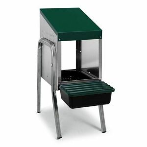 Battery Poultry Chicken Nesting Box Metal Rollaway 1Hole Single Row
