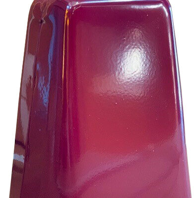 Cow Bell Oblong Chime Handle for long Collar Width
