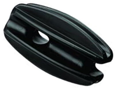 End Strain Plastic- Black x 25 Insulators