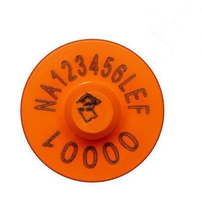 10 x Leader Enviro Tag NLIS Orange - Post Breeder