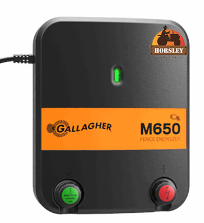 Gallagher M650 mains energiser for medium farm electric fencing