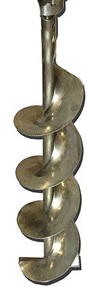100mm Earth Auger Bit for 4 Stroke Petrol Post Hole Digger Earth Auger LITTLE AUSSIE DIGGER