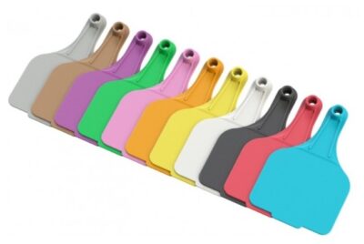 10 x Leader Flexible Tags Large Size includes button