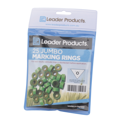 Castration- Jumbo Marking Rings- LEADER x 25