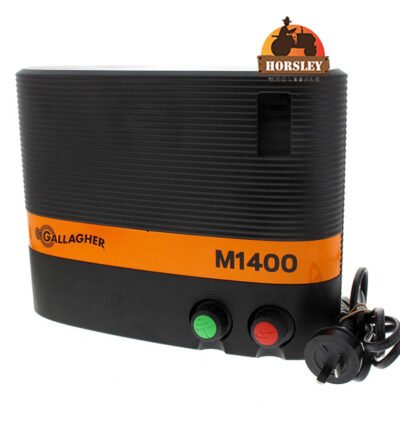 Gallagher M1400 mains energiser for large farm electric fencing