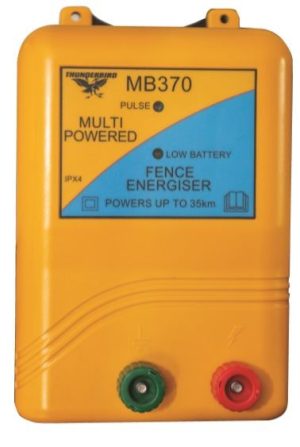 MB375 35km Energiser Mains/Battery Thunderbird