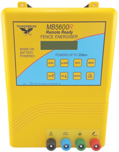 MB5600R Fence Energiser | 56 Joule Electric Fence Unit 350km