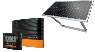 MBS1000 Multi Power 130 Watt Solar Panel Up To 45km