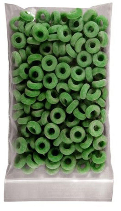 LEADER 2000 MARKING RINGS GREEN - 4 x 500pk