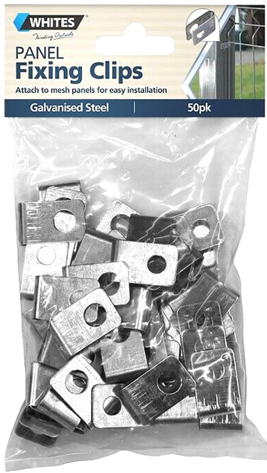 50 Panel Clips Wire Fixing Clips Fencing Mesh Wire Strainer for Farm Fences
