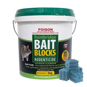 RODENT BAIT BLOCKS 3Kg