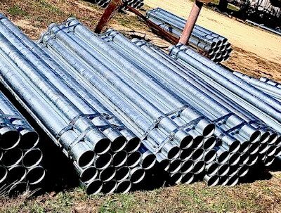 Galvanised Strainer Posts 2170mm x 100NB