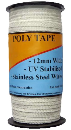 Hot Tape- 12mm 400m- White