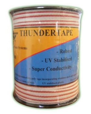 Hot Tape- Thundertape SUPER 12mm 400m- Red/White
