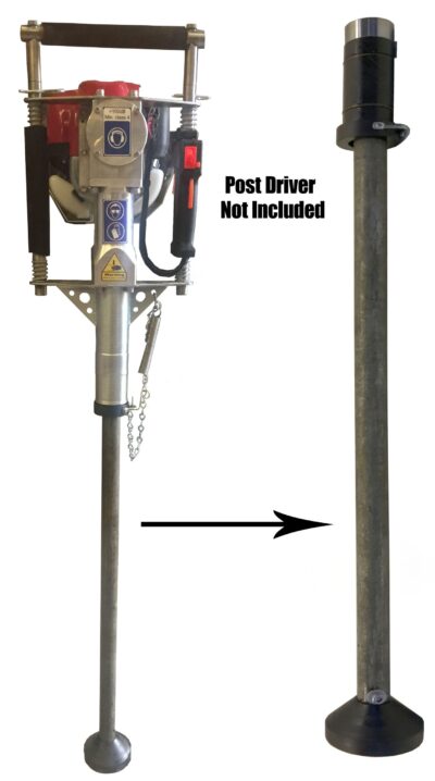 PETROL STAR POST DRIVER Soil Compactor Tamping Bar Dirt Hammer Packer Fence Post