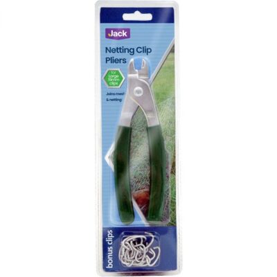 Netting Clip Pliers Green Handle (suits 19mm clips)