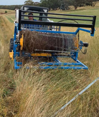 Quick Roll Hydraulic Wire Winder And Post Lifter