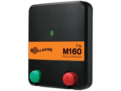 Gallagher M160 mains energiser for pasture electric fencing