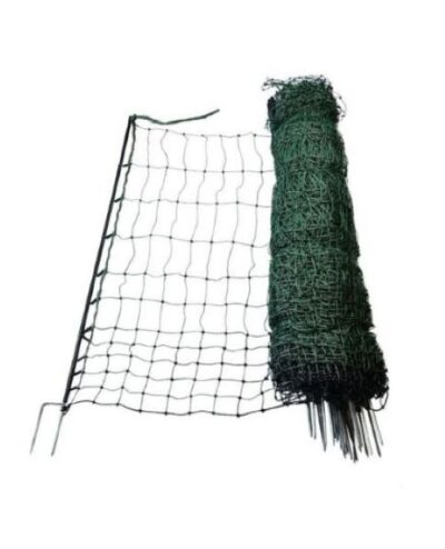 Poultry Netting 50m x 112cm Green Electrified Nemtek