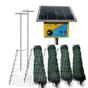 LARGE POULTRY NETTING Kit 50m X 106cm Electric Fence ENERGISER EARTH STAKE