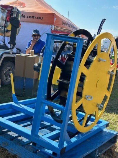 Wire Reclaimer | Barbed & Plain Wire Roller Australia